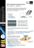 nanoplus DFB laser: 5300–5800nm (ICL)