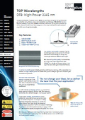 nanoplus社製 高出力DFBレーザー: 3345nm (40mW)