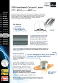 nanoplus DFB laser: 4000–4600nm (ICL)