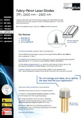 nanoplus FP Laser: 2400–2900nm