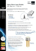 nanoplus FP Laser: 840–1100nm