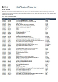 Olink Explore HT Assay List (タンパクリスト)