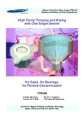Non-contact Low Share Pump Tank Mixer PTM Series