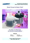 Magnetic Levitation Bearingless Pump BPS200