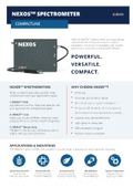 NEXOS compactline Spectrometer