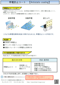 フィルム表面処理加工『帯電防止コート』