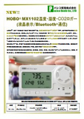 屋内用データロガー『HOBO MX1102A』