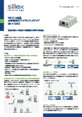 Wi-Fi 6 対応 小型省電力ワイヤレスブリッジ　BR-110AX