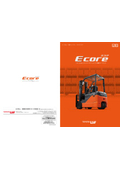 Counter-type compact electric forklift "Ecore"