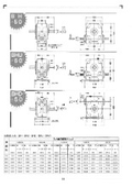 「ウォーム減速機_50型（BH・BHU・BHD・BHF・BHL・BHV） 」長谷川鉄工所