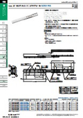 Small and Medium Slide Rails (Stainless Steel) D Guide Rails - Sugatsune Industrial