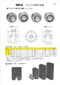 「ウレタン巻走行車輪_ウレタン、 FCD BB式」永瀬工場
