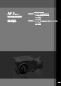 「同心中空軸・同心中実軸 AF3タイプ_サーボモータ用減速機」ニッセイ