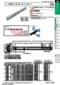 Guide Rail (Ball Type) D Guide Rail - Slide Rail Sugatsune Industrial