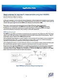 Good practices for accurate RL measurements using the MS12001