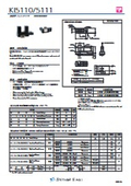 透過型フォトセンサ　KI5110,KI5111