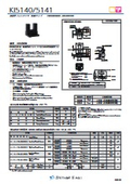 透過型フォトセンサ　防塵タイプ　KI5140,KI5141