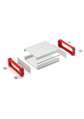 TAKACHI ALUMINIUM EMC SHIELDED CASE with CORNER GUARD - EXPE series