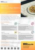 ERG - Plating processing (surface treatment) for difficult materials