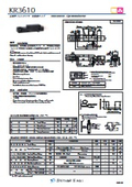 反射型フォトセンサ　光変調タイプ　KR3610