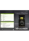 HubLASER 20W MOPAファイバーレーザーマーカー