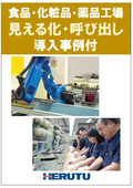 【導入事例】食品工場・化粧品工場・薬品工場　生産の見える化・呼び出し事例