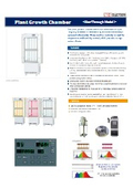 Plant Growth Chamber ＜See-Through Model＞ with PlantFlec LED
