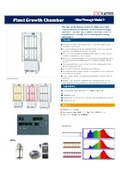 Plant Growth Chamber ＜See-Through Model＞ with PlantFlec LED