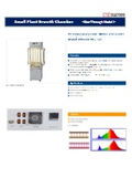 Small Plant Growth Chamber ＜See-Through Model＞ with PlantFlec LED