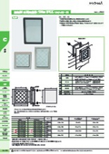 【窓枠】計器用窓枠
