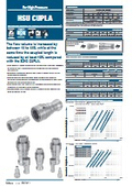 Stainless Steel Quick Connect Coupling for High Pressure "HSU CUPLA"