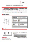 Functional monomer/resin material "Branch Alkyl Comb Shaped Diol BACD"