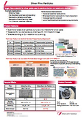 Achieving a dense silver sintered layer at low temperature and low pressure / without applied pressure using silver nanoparticles.