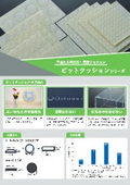 戸当たりの緩衝・防音クッション「ピットクッション」リーフレット