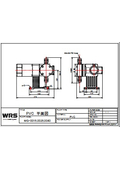 WRS Pump PVC Model 15-40 Dimension Diagram