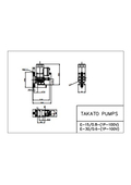 E-15/30 100V specifications external dimension diagram