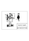 NDJS-150 100V External Dimension Diagram