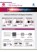 Audio output Middleware "CRI D-Amp Driver"