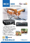 Core 200S/第14世代 CPU 搭載 車載向け ファンレス組込みPC VECOW ECX-3000 製品カタログ