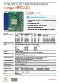 COM-HPC Server: conga-HPC/sILL データシート