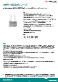 【Moxa】産業用 屋外向け Wi-Fi 5 (802.11ac) AP/ブリッジ/クライアント『AWK-4252Aシリーズ』