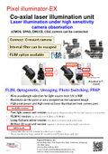 Coaxial laser illumination system: Pixel illuminator-EX