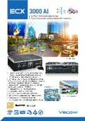 Core 200S/第14世代 CPU搭載 AIアクセラレータ搭載 組込みPC VECOW ECX-3000 AI 製品カタログ