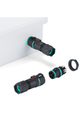 TAKACHI IP68 UL CERTIFIED SNAP-LOCK SCREWLESS PANEL-MOUNT CONNECTOR - THS389E series
