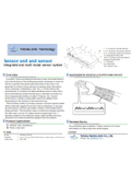 Tohoku University Technology: Sensor unit and sensor: T20-156