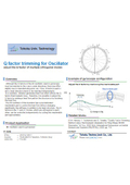 Tohoku University Technology: Q factor trimming for Oscillator: T19-369