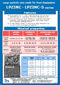 Large Particle Zinc Oxide (LPZINC/LPZINC-S) Catalog