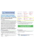 Tohoku University Technology: Electron beam modulator and its modulation method　: T20-1565