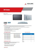 32" 産業用オープンフレーム静電式タッチディスプレイ ADLINK OM-320SHV 製品カタログ