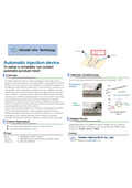 Hirosaki Univ. Technology : Automatic injection device : K23-019_K23-028